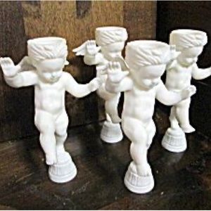 ISO Vintage Wilton Dancing Cupid/Cherubs Cake Pillars/Columns